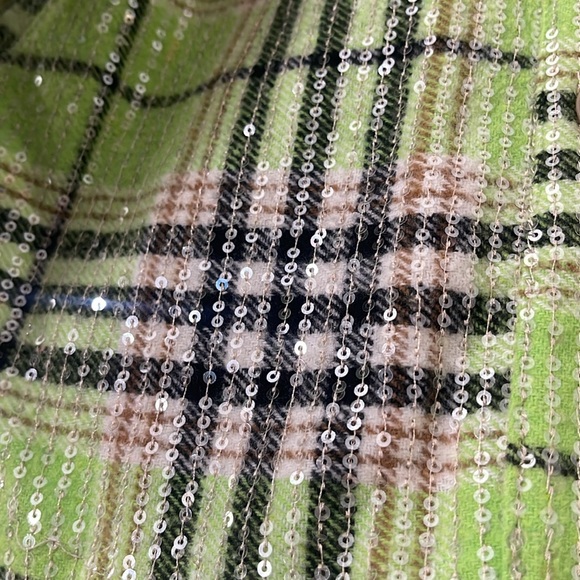 Ritzy Glitzy WARM Plaid Shirt Jacket - Picture 3 of 4